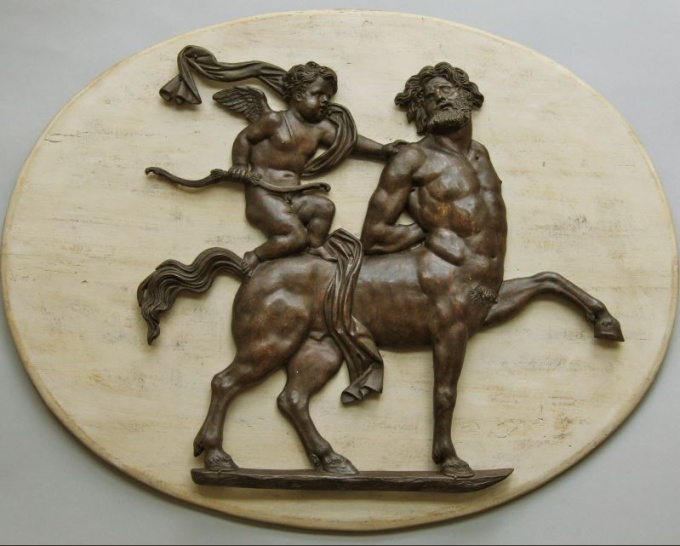 Two Centaurs, France or Italy by Onbekende Kunstenaar