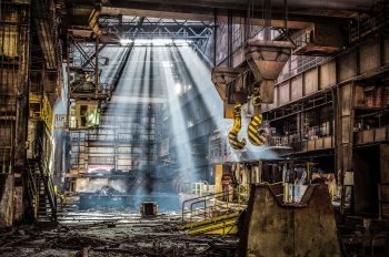 Deserted Steelworks by Peter Odekerken
