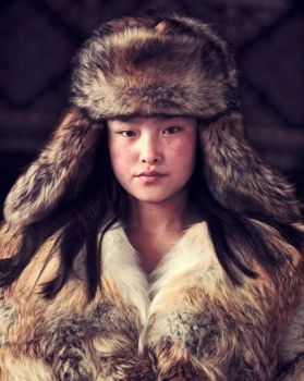 XXX 5 Meruert Sagsai, Bayan Ulgii Province, Mongolia 2017 by Jimmy Nelson