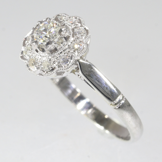 Vintage Fifties diamond engagement ring by Unknown Artist
