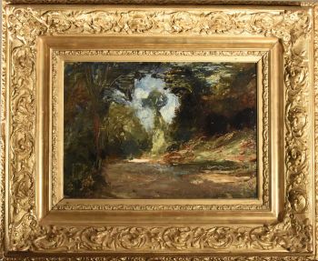 19th century French impressionist painting by Artista Sconosciuto