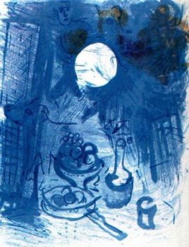 Nature Morte Bleue by Marc Chagall