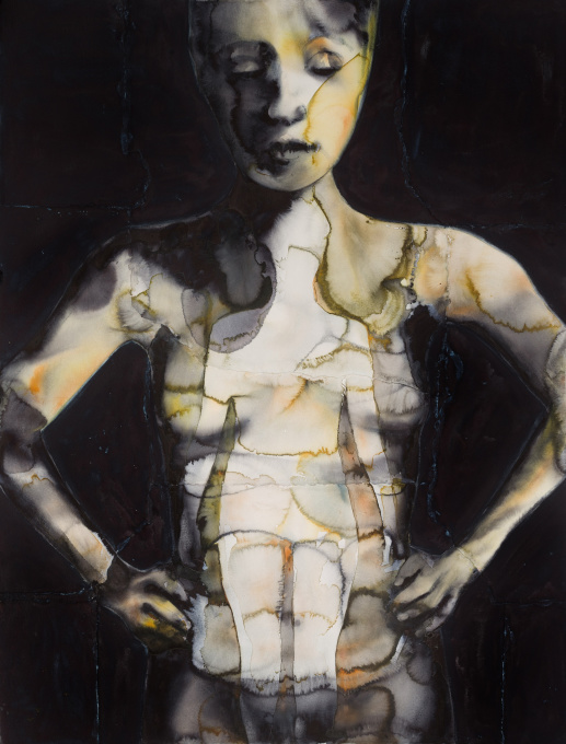 The Dirty Yellow Series - Inside Figure by Graham Dean