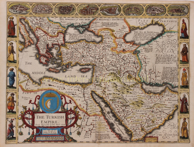 Ottoman Empire by John Speed