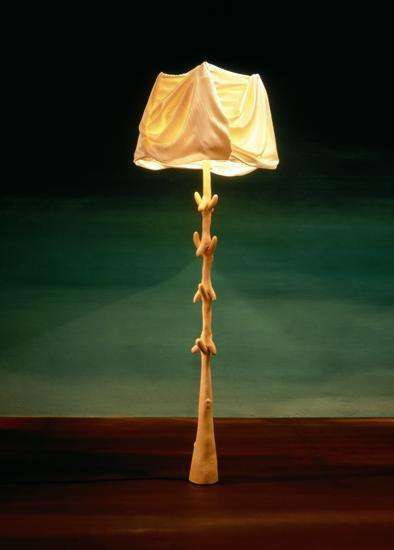 Muletas lamp - Sculpture by Salvador Dali