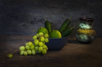 Green Vegetables by Mos Merab Samii