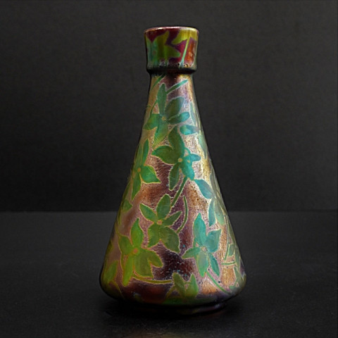 Art nouveau vase  by Clement Massier